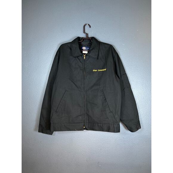 DICKIES § DISNEY CLUB BUZZ lightyear SIZE M vintage black men's jacket - Picture 2 of 6